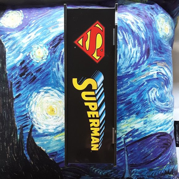 SUPERMAN 2001 DC Comics Lg T-Shirt In Collectible Metal Box New Unopened 2010 - Picture 9 of 16